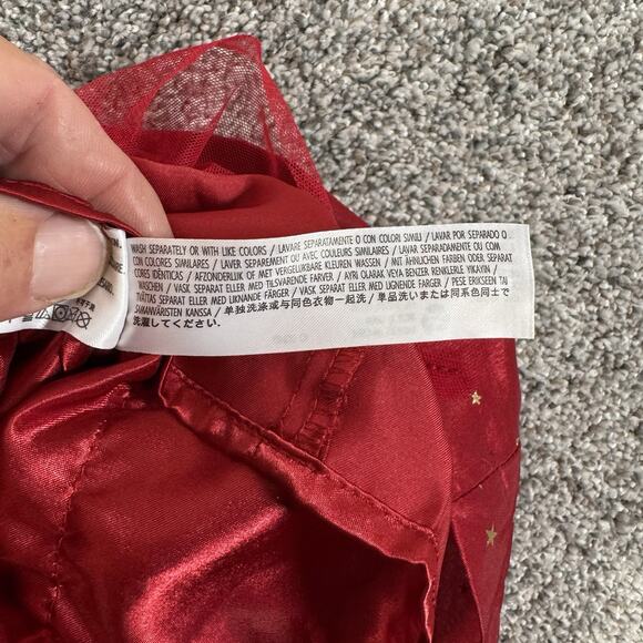 Disney Store Minnie Mouse Dress Sz 3 Snowflakes Stars Christmas Holiday Classic - Picture 13 of 16